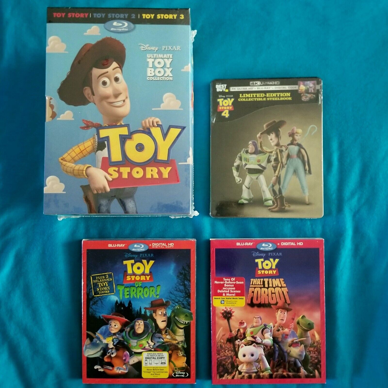 NEW SEALED Toy Story Ultimate Toy Box Collection Bluray + 4K UHD ...