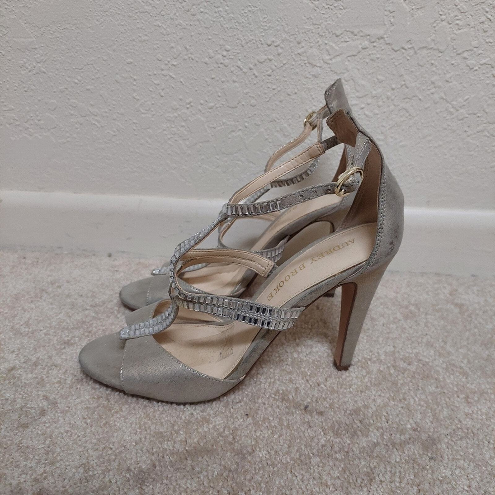 Audrey Brooke metallic formal heels 7 - image 2