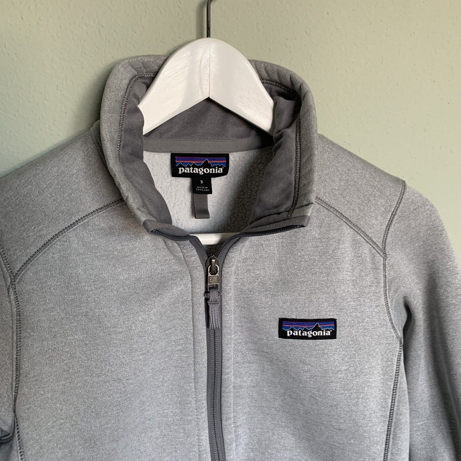 Patagonia Womens Tech Fleece Birch Gray Fleece Li… - image 4