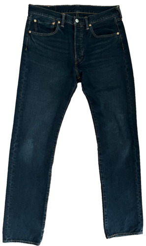 Levis 501 Blue Jeans Mens 31x34 Regular Fit Straig