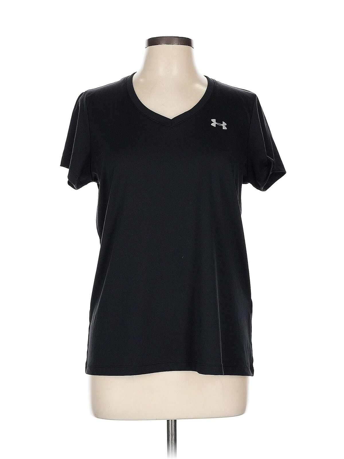 Under Armour Women Black Active T-Shirt L - image 1