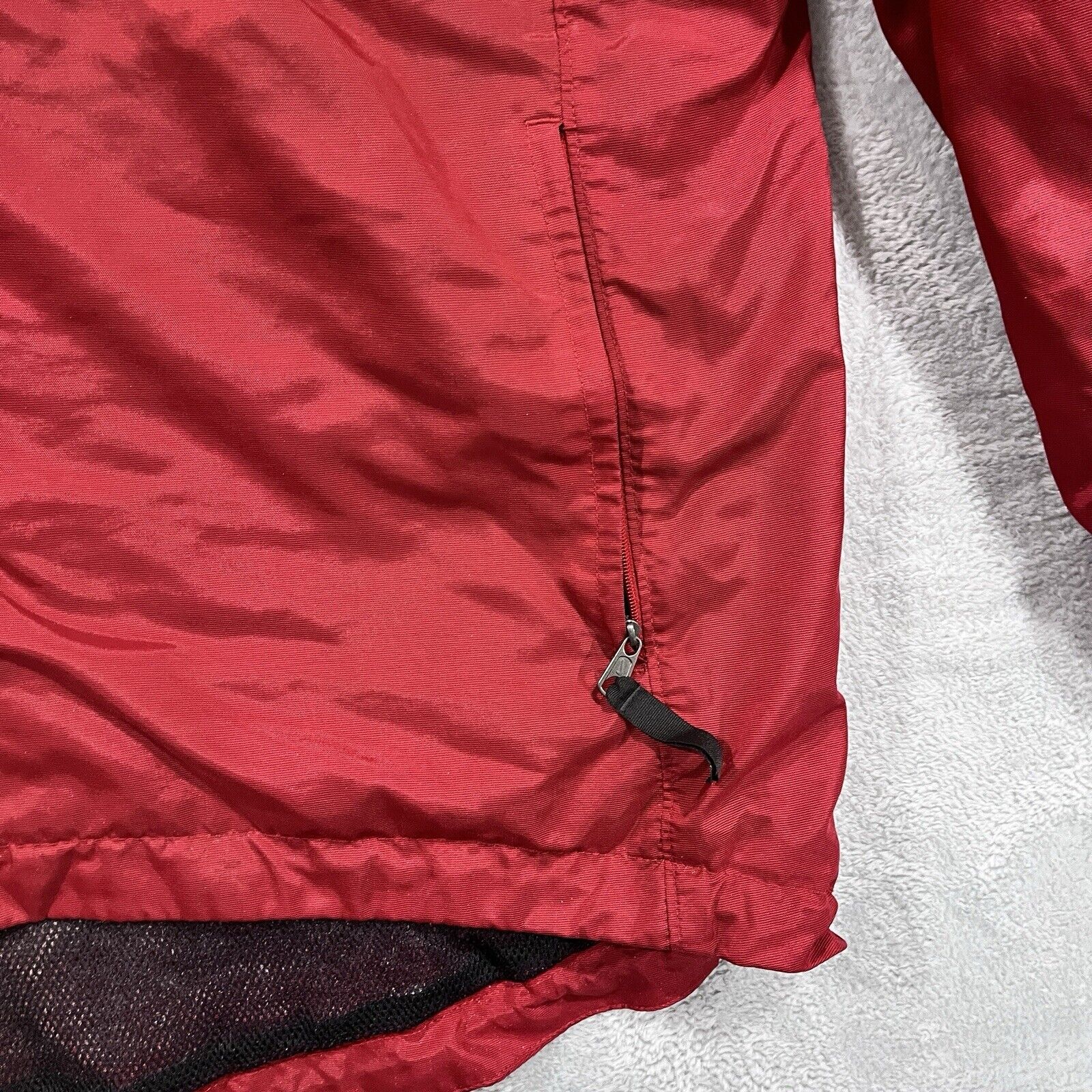 Nike Team Windbreaker Jacket Men XL VTG Red 90s Y… - image 8