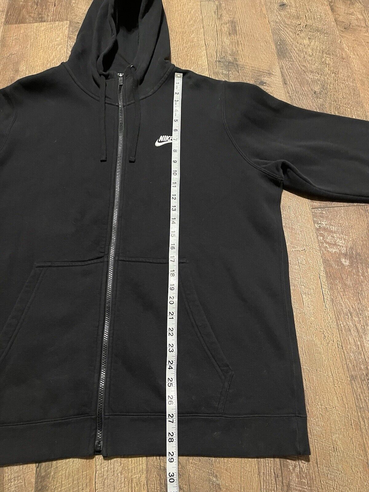 Vintage Nike Zip Up Hoodie Sz Xl - image 3