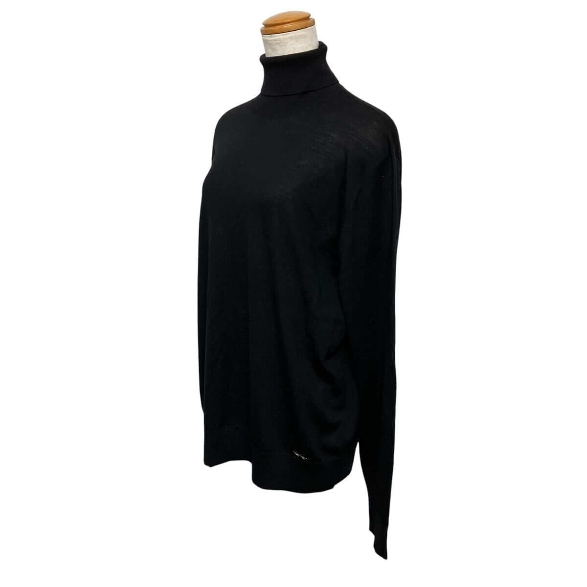 Dsquared2 Turtleneck Knit S74Ha1294 Black Size L … - image 3