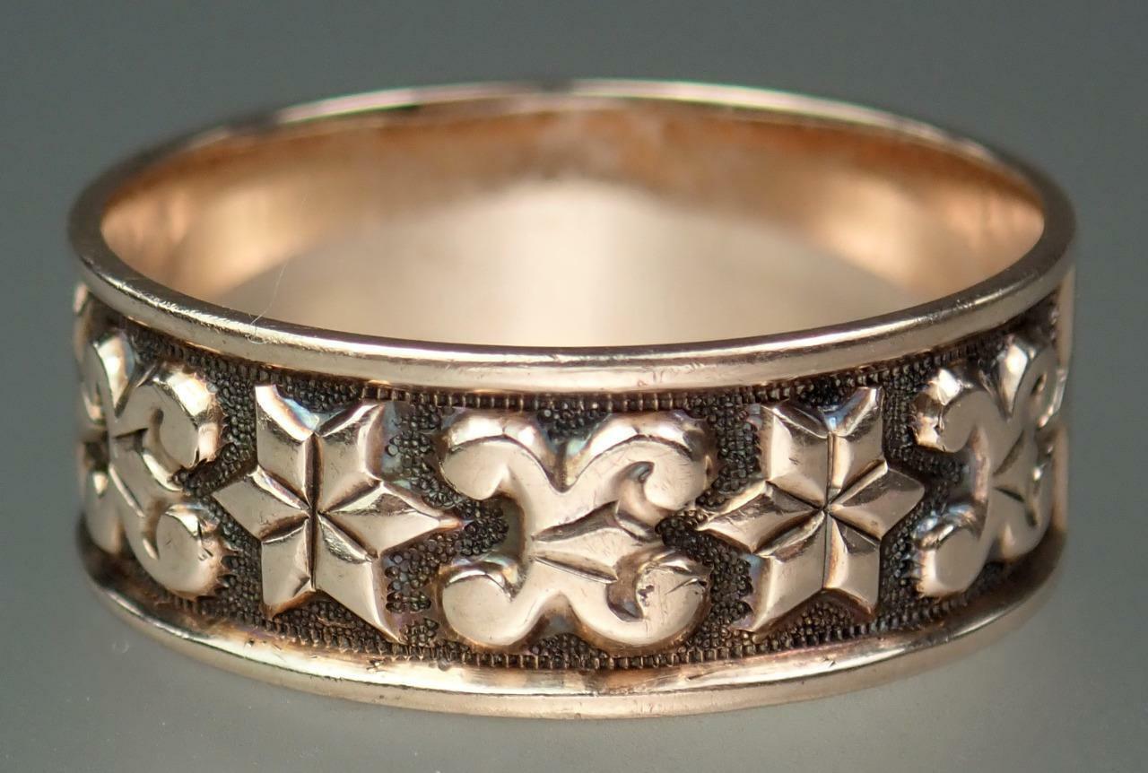 Fabulous Large Antique Victorian 10K Rose Gold 8.… - image 1