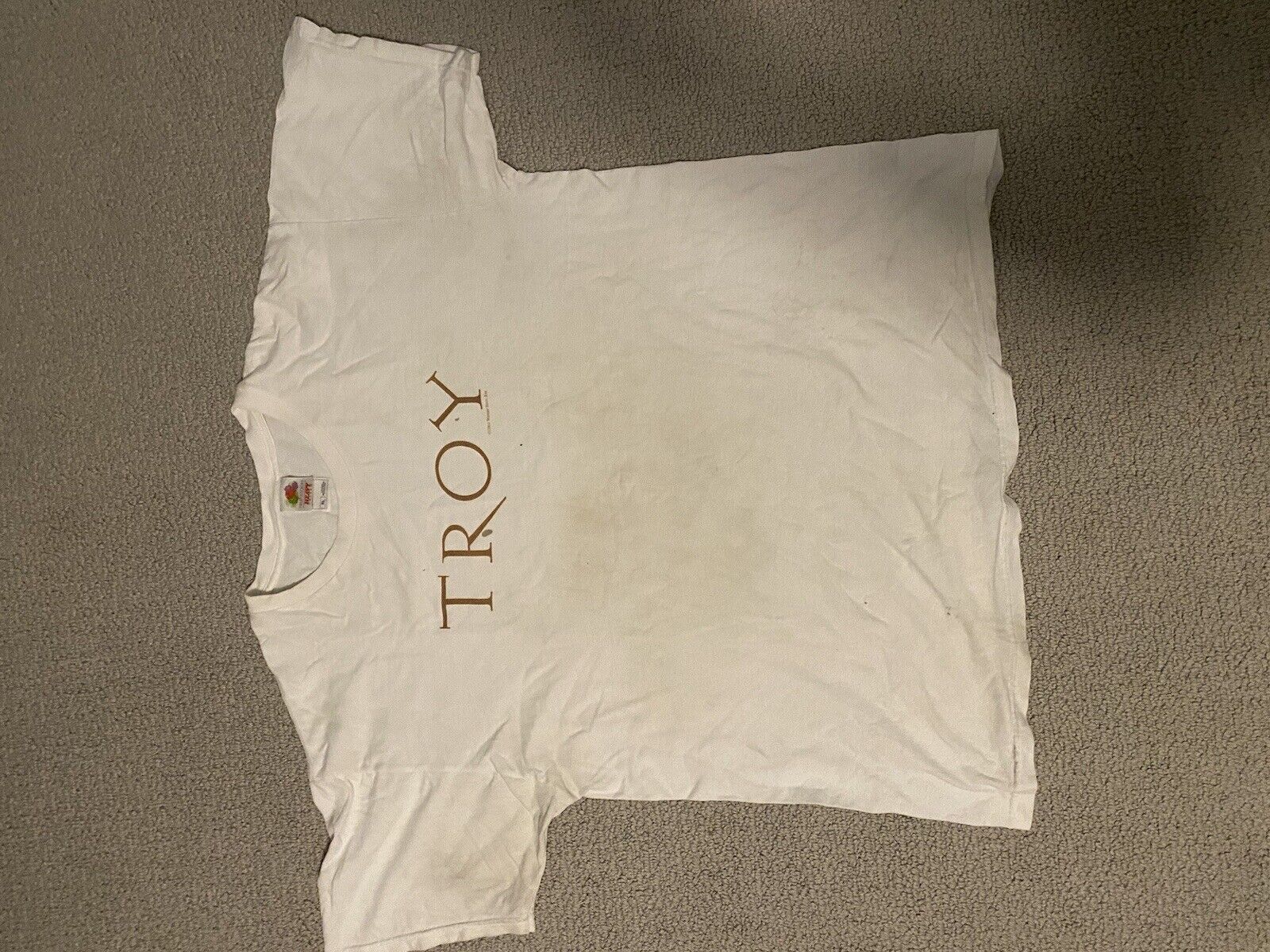 2004 Troy Movie T Shirt - image 1