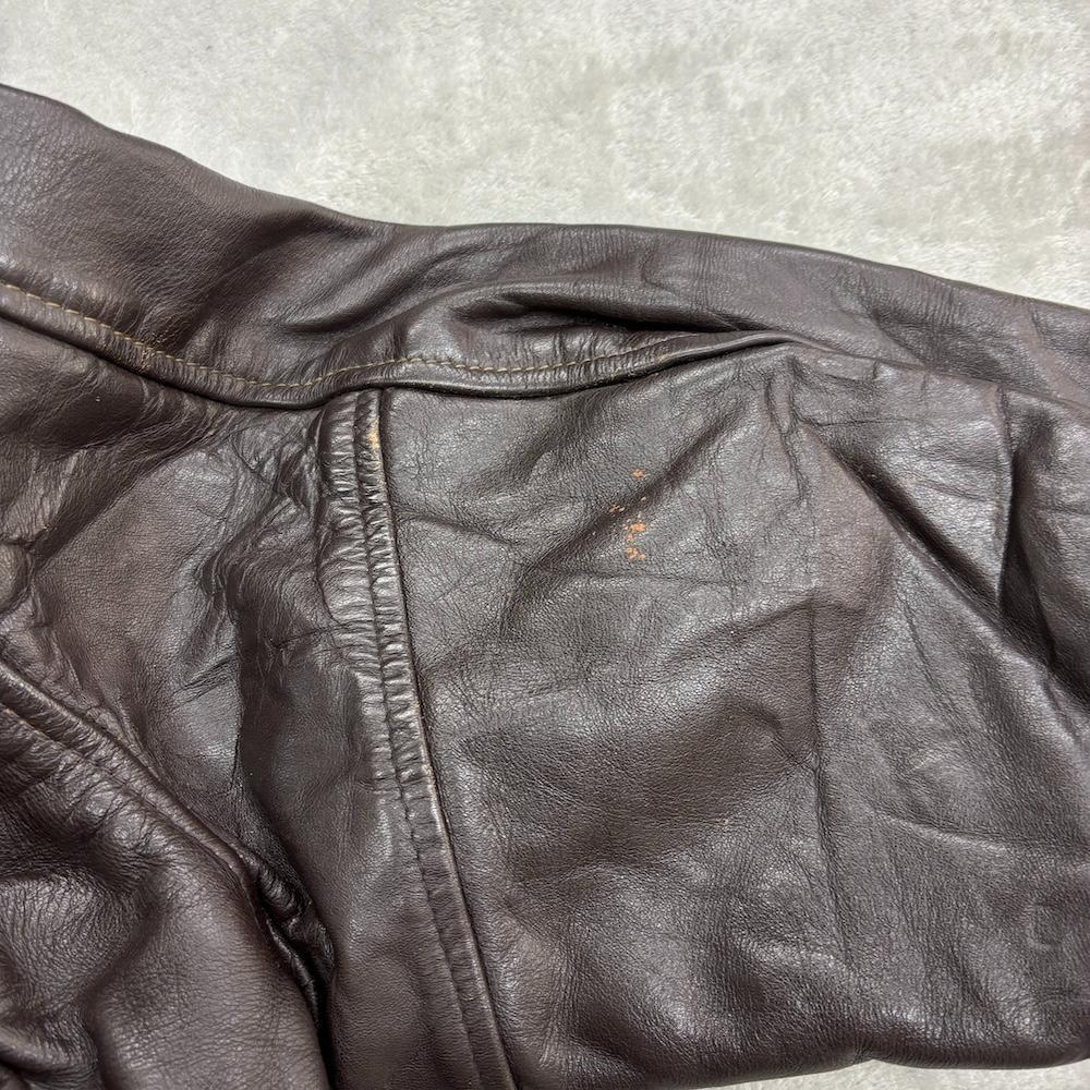 Bates 70s Reverse Single Riders Jacket 44" Super … - image 14