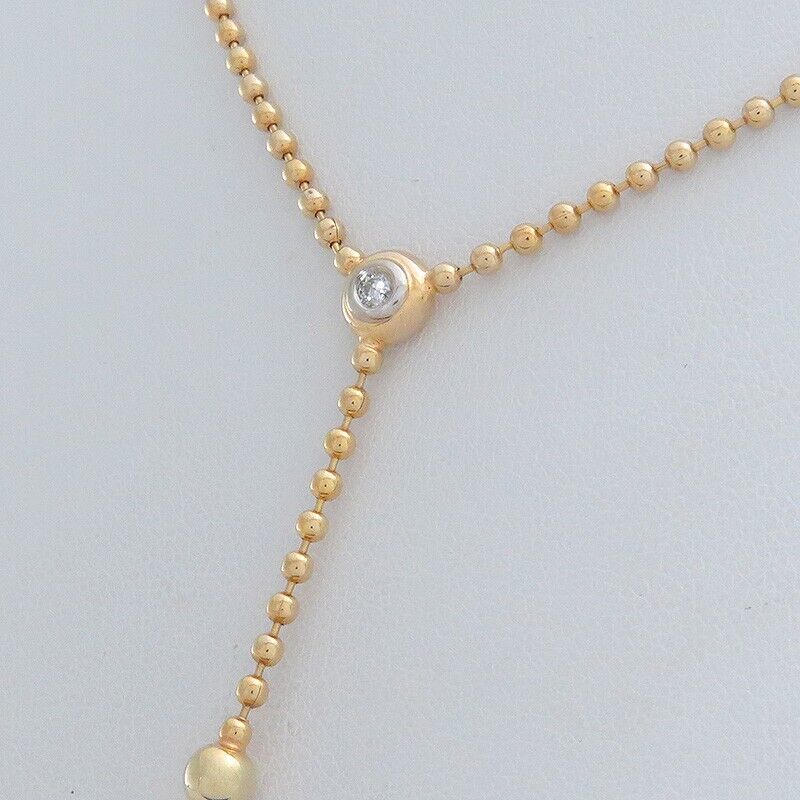 Ypsilon Ball Chain -1 SW Cultured Pearl & 1 Brill… - image 3