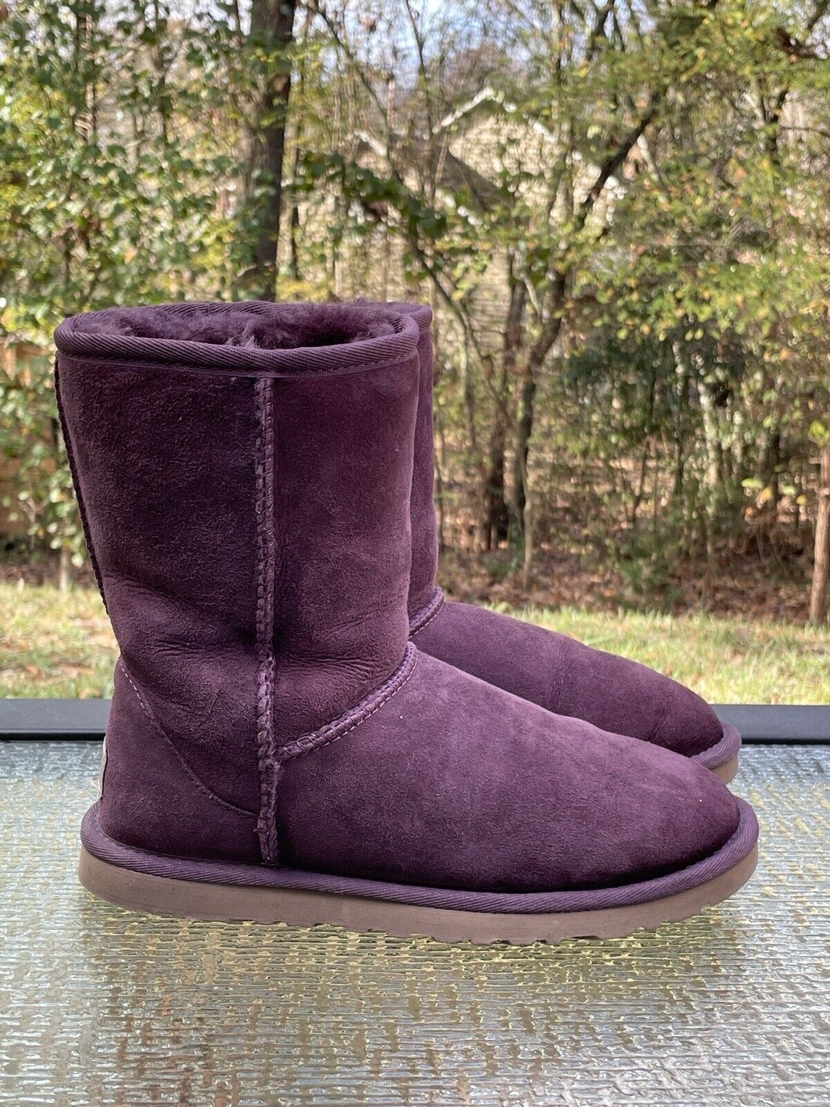 UGG Australia Classic Short Women’s Size 5 Plum S… - image 3