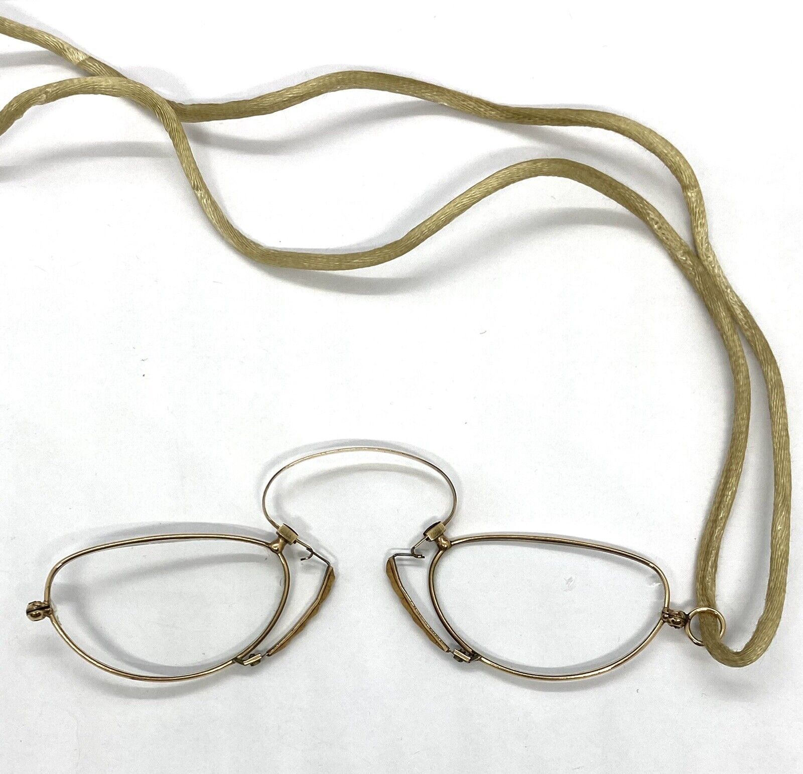 Antique Goldfield Pince-nez Spectacles Eyeglasses… - image 5