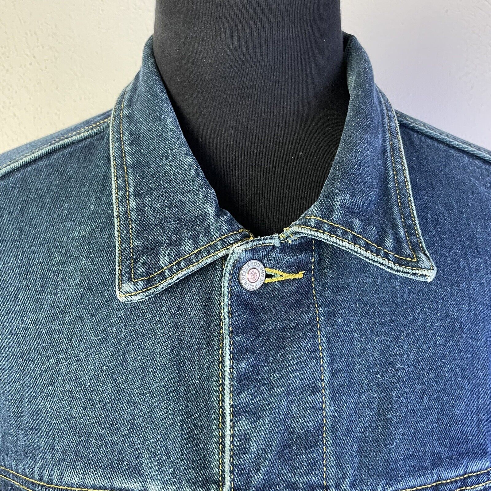 Vintage Pelle Pelle Mark Buchanan Jean Jacket Men… - image 3