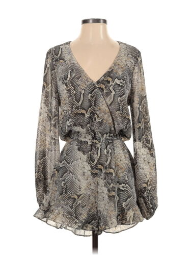 Show Me Your Mumu Women Gray Romper S - image 1