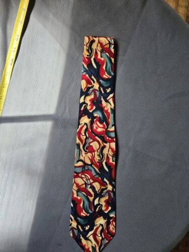 Vintage Jerry Garcia 100% Silk Handmade Mens Tie C