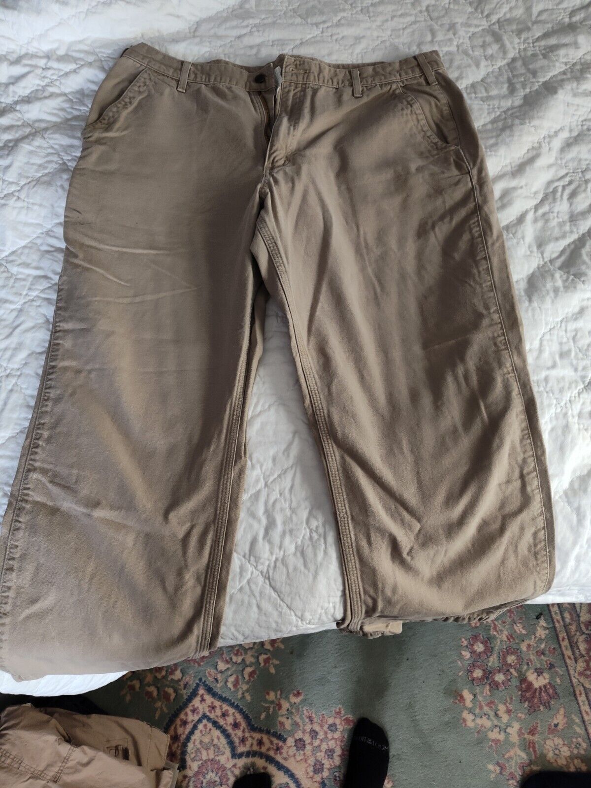 Lot Of 2 Pairs Or Carhartt Pants - image 5