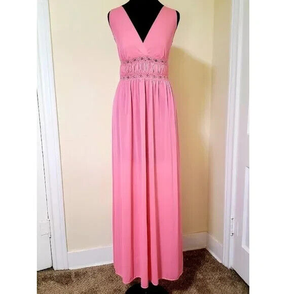 Vintage Barbie Pink Texsheen Nightgown and Robe S… - image 2