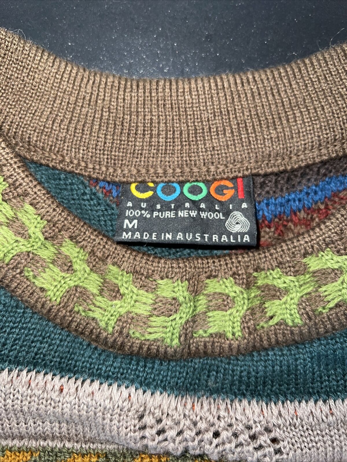 RARE VTG COOGI AUSTRAILA SWEATER BIGGIE SMALLS CO… - image 2