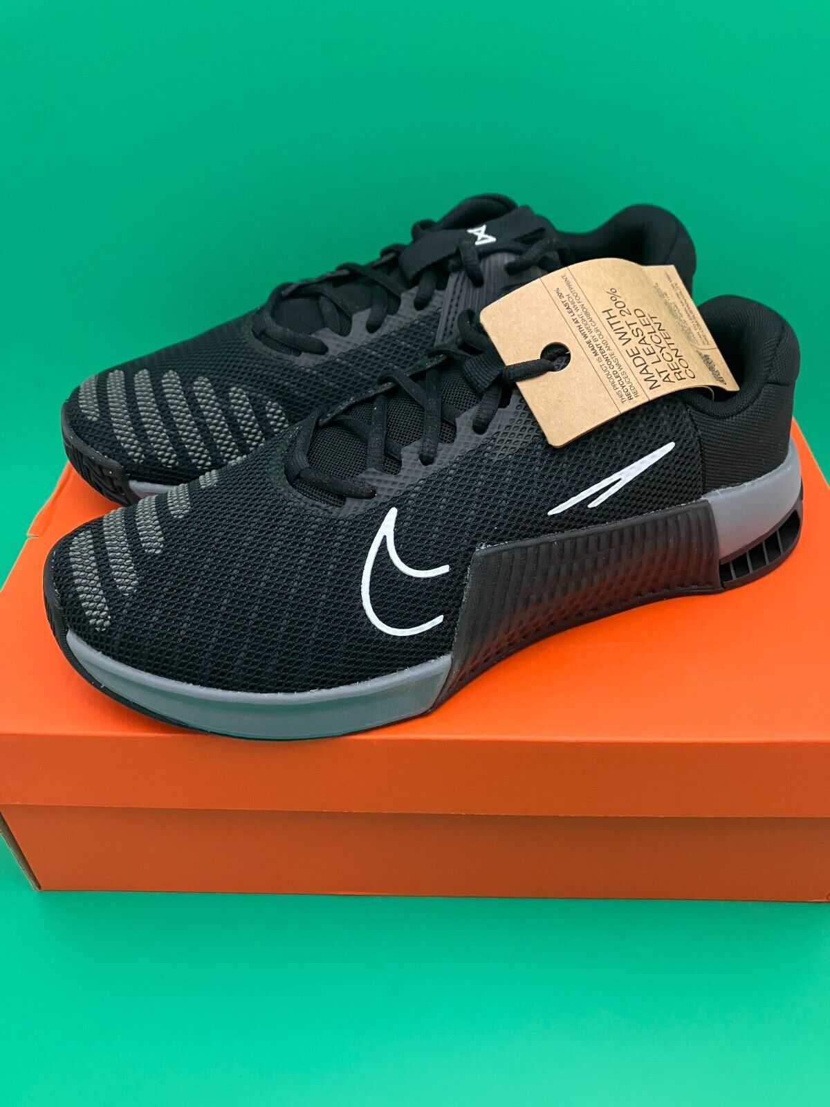 Nike Mens Metcon 9 Workout Shoes Smoke Grey Size 9 - image 1