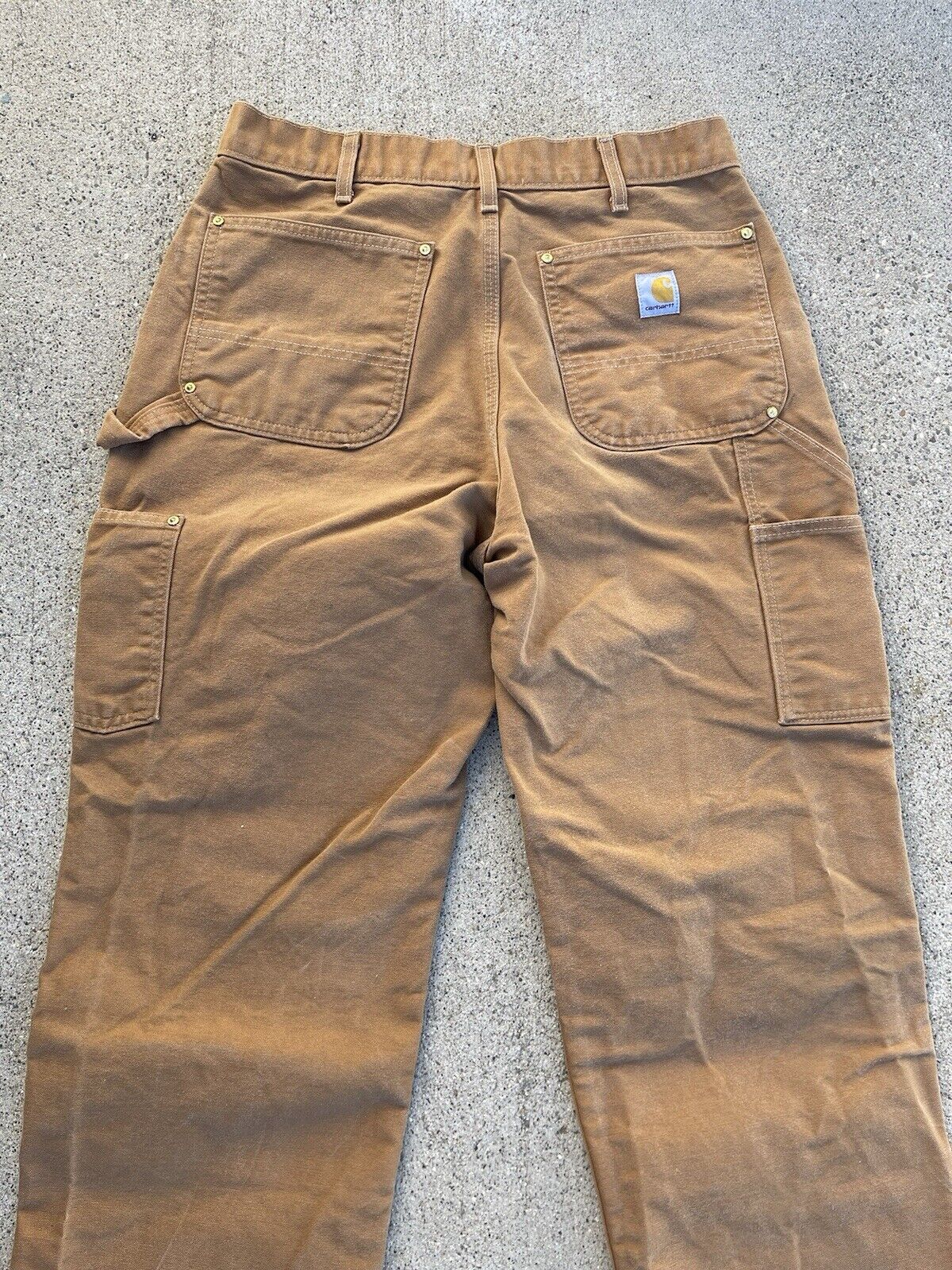 Carhartt B01 Double Knee Pants Mens 36x32 Brown C… - image 7