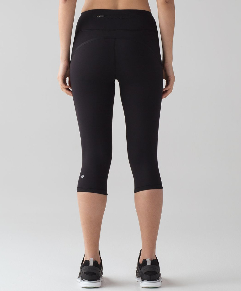 Lululemon Smooth Stride Crop Black Size 2 Stylish… - image 9