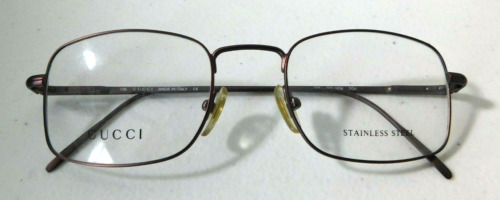 Vintage GUCCI GG 1604 7GK 50/20 Eyeglass Frame Ne… - image 1