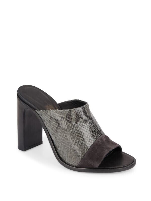 Rag and Bone Tristan Suede & Snake-Embossed Leath… - image 1