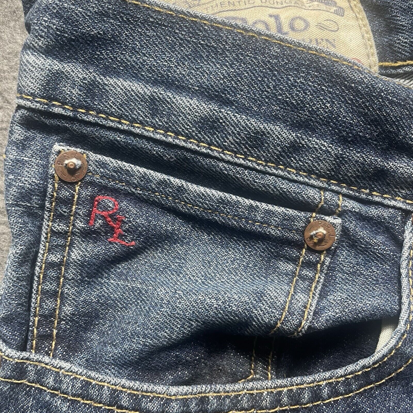 Polo Ralph Lauren Authentic Dungarees Men’s Jeans… - image 3