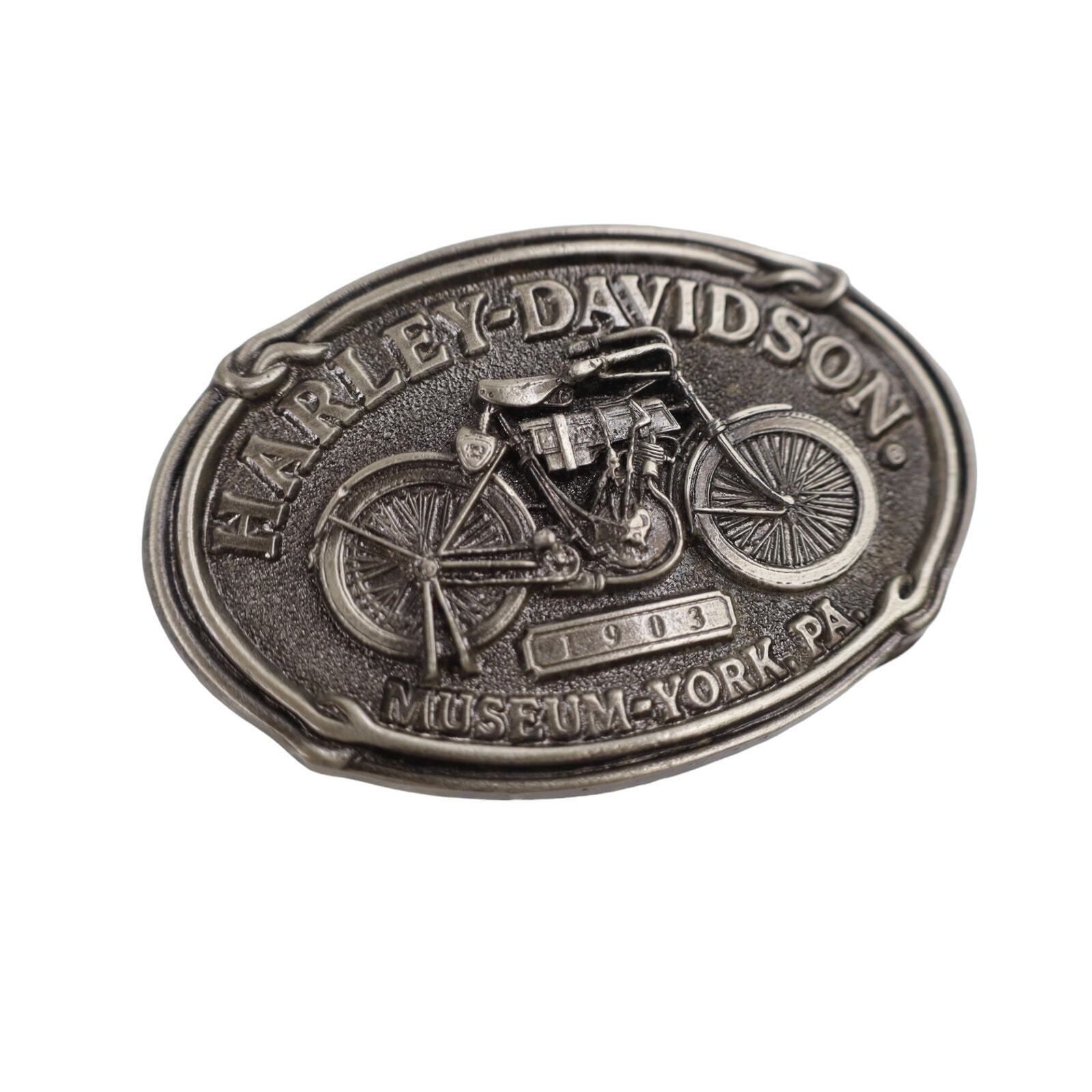 Vintage Harley Davidson 1903 Plaque Belt Buckle - image 2