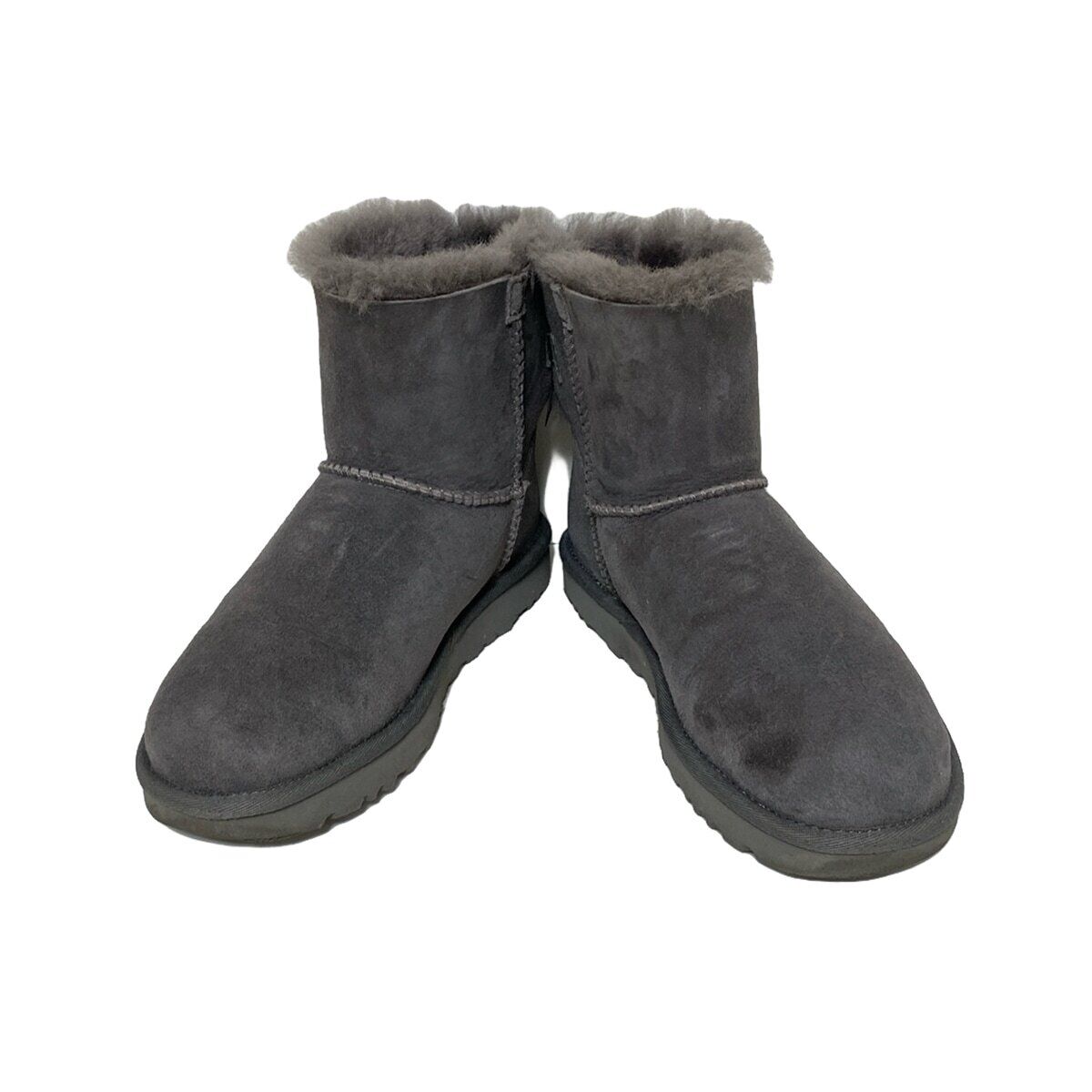 Auth UGG Mini Bailey Bow F27017E Gray Mouton - Wo… - image 2