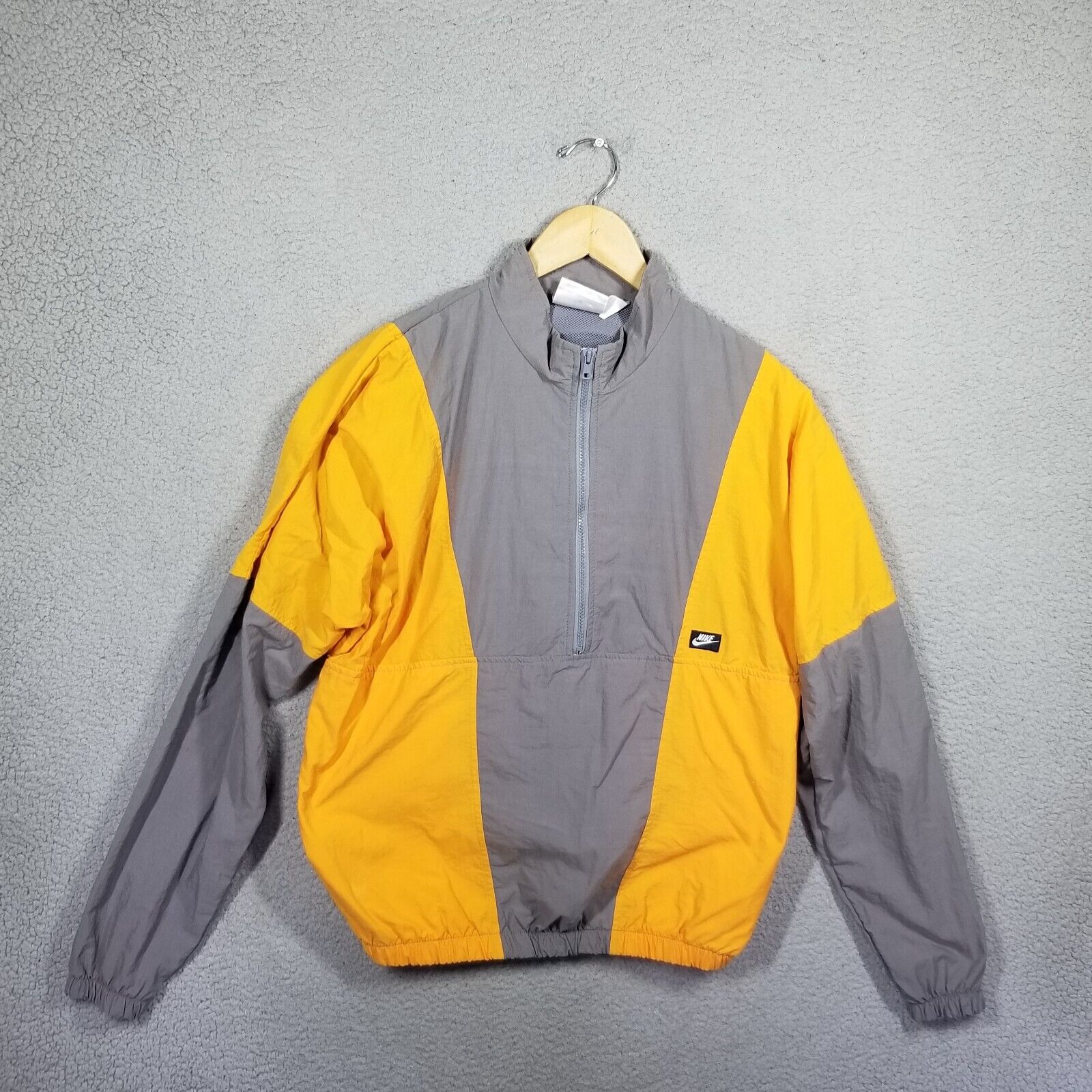 Vintage 90s Nike Windbreaker Large Silver Tag Col… - image 1