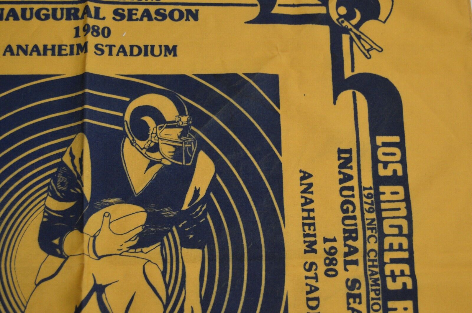 Vintage Los Angeles Rams Anaheim Stadium Inaugura… - image 5