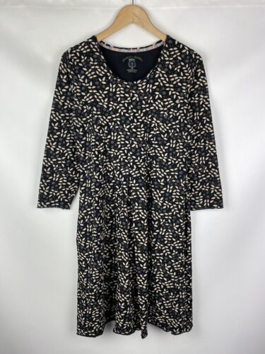 Gudrun Sjoden ladies patterned lagenlook dress si… - image 1