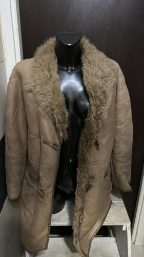 Shearling Genuine Leather Sheepskin Used Women's S