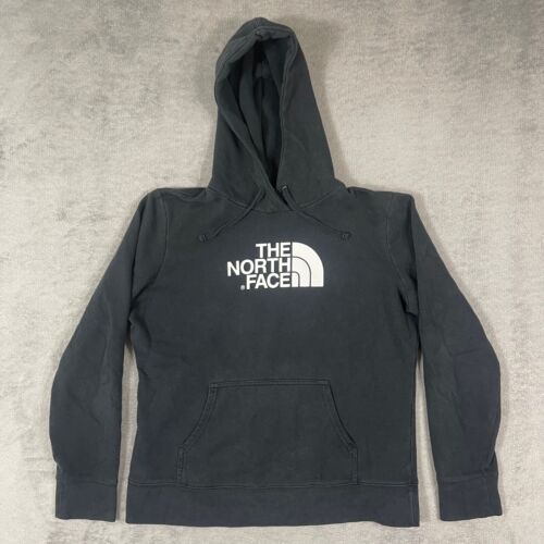 The North Face Hoodie Womens Size L Black Graphic… - image 1