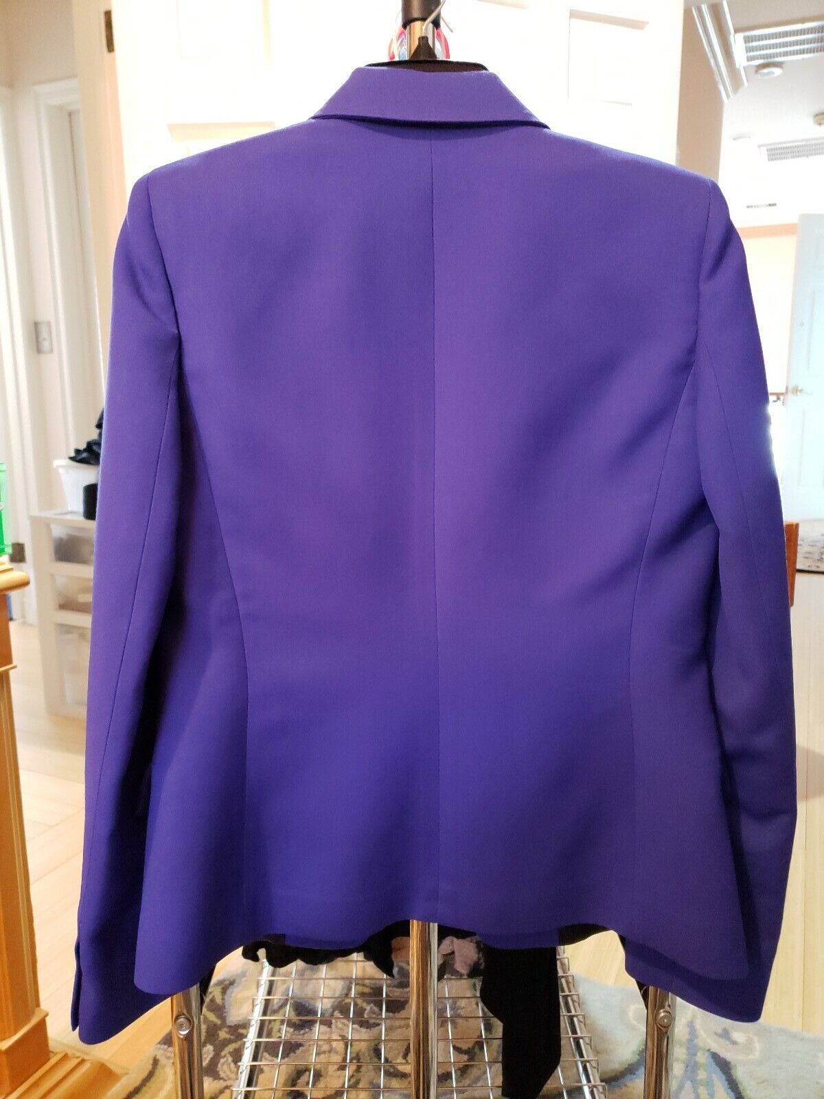 Emilio Pucci Jacket Purple & Blue with Gold Hardw… - image 9