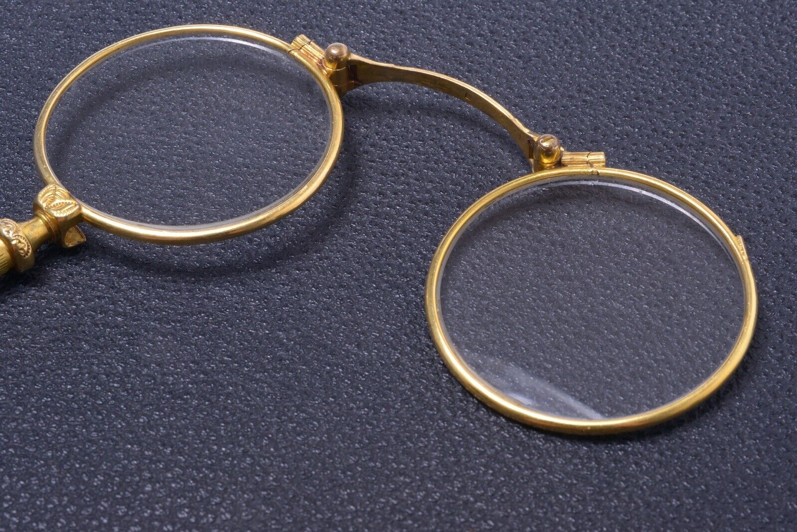 ✅ LORGNETTE ANTIQUE GLASSES SPECTACLES NO DIOPTER… - image 3