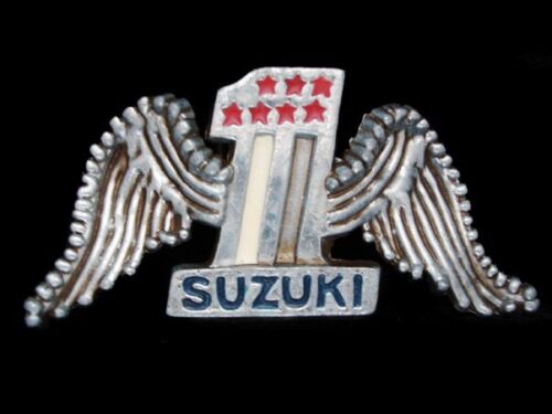 NE27156 VINTAGE 1970s **SUZUKI #1** MOTORCYCLE SI… - image 1