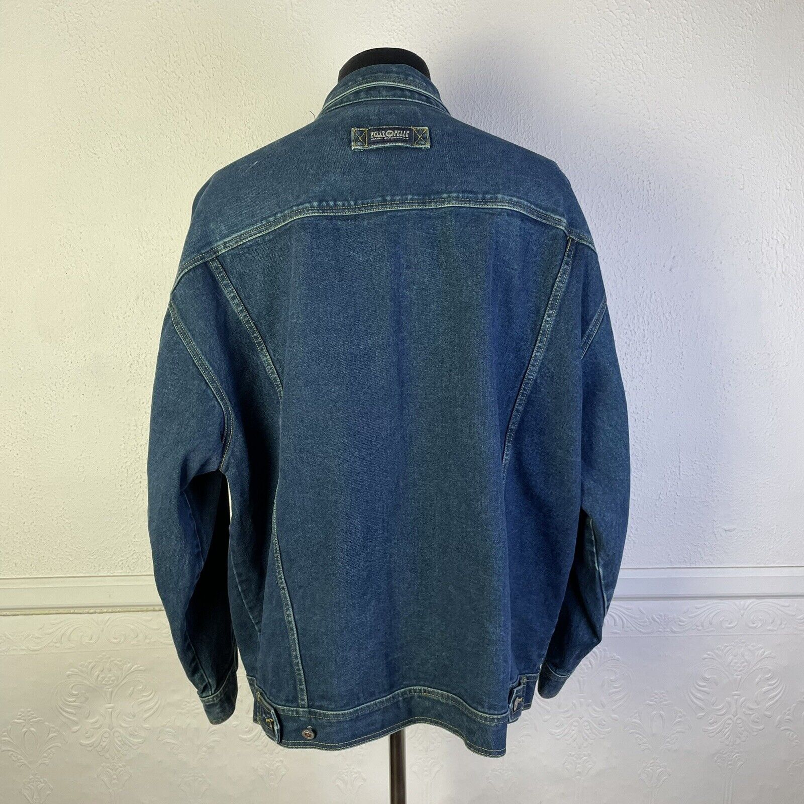 Vintage Pelle Pelle Mark Buchanan Jean Jacket Men… - image 9