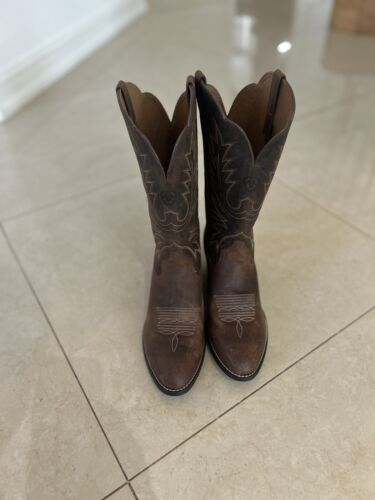 ariat heritage western r toe