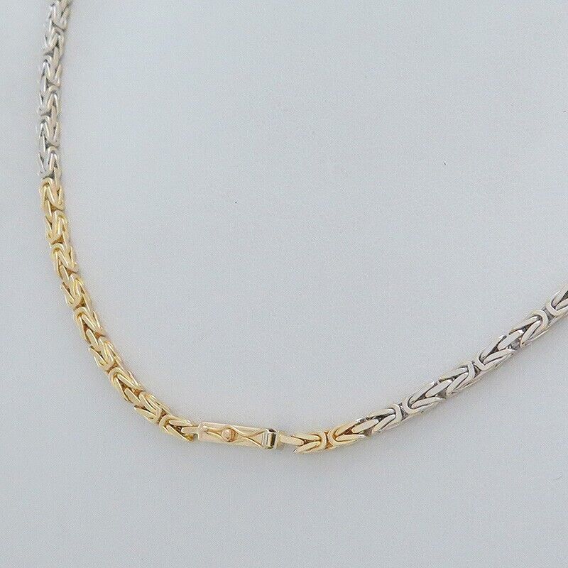 Necklace/Choker-King Chain in 14K/585 Yellow Gold… - image 4