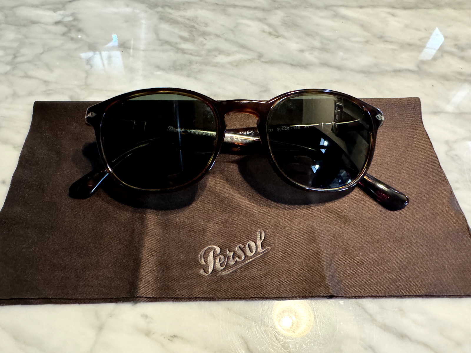 RARE/AUTHENTIC: Persol 3148-S 9015/31, Havana fra… - image 2