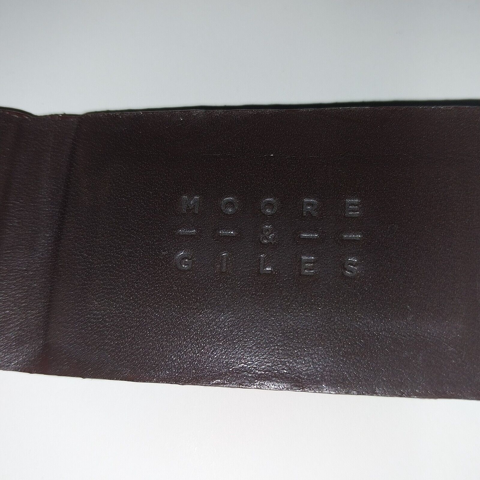 Moore & Giles Chocolate Brown Genuine Alligator M… - image 3