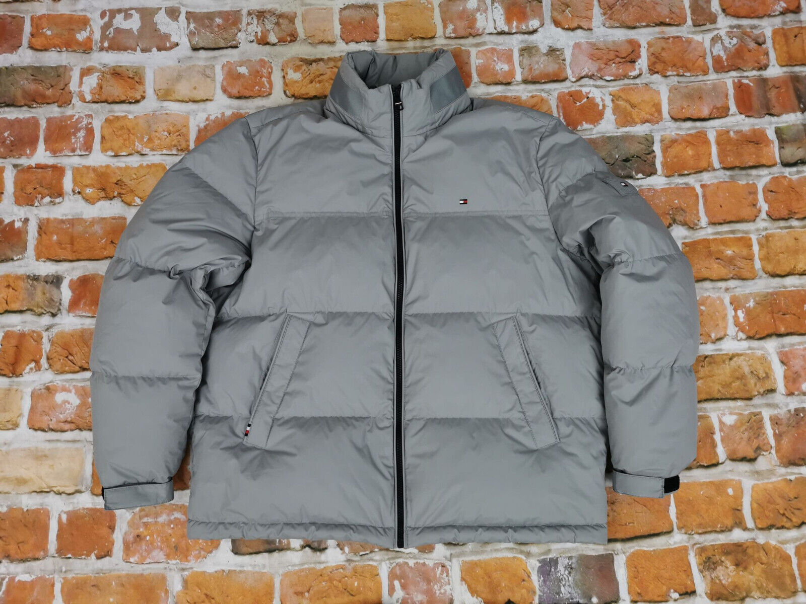 Tommy Hilfiger USA Vintage Winter Down Jacket Gra… - image 5