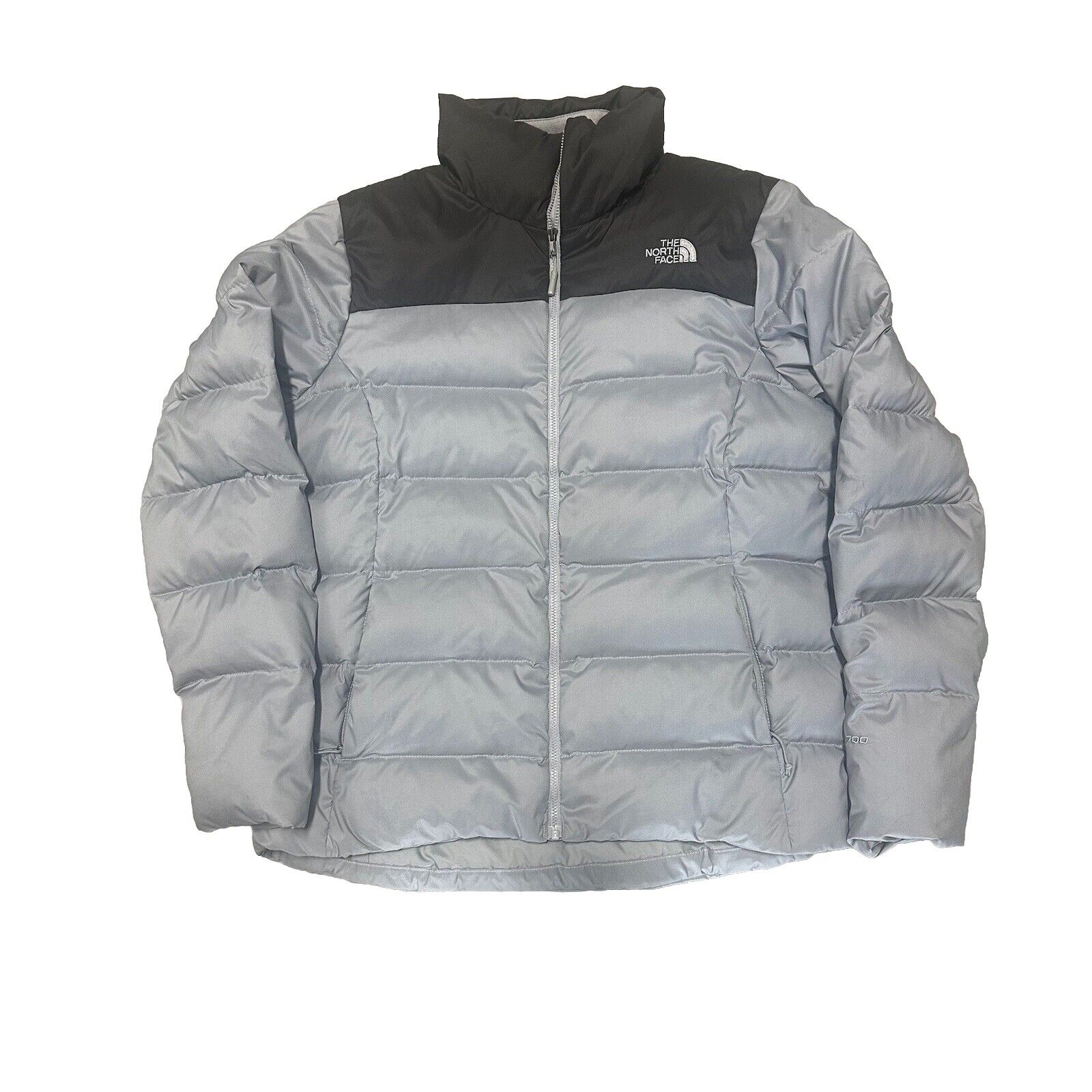 The North Face 700 Down Nuptse Goose Down Grey Wo… - image 1