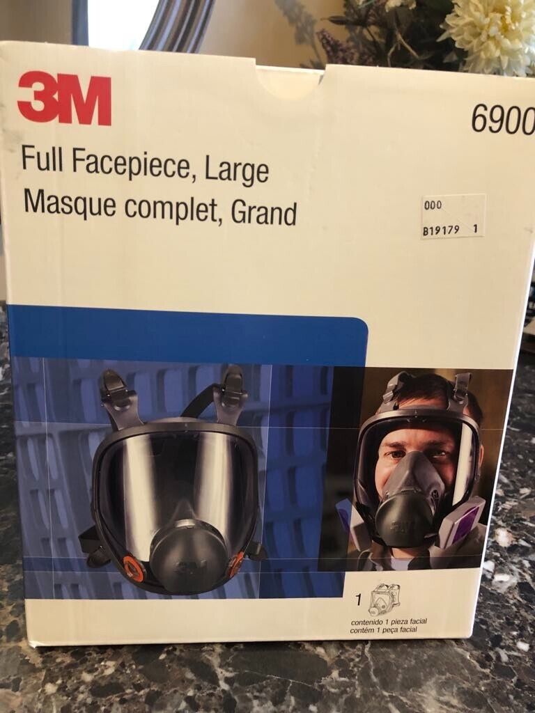 3M 6800 Full Face Complete Respirator Mask – Black – Actu-tun