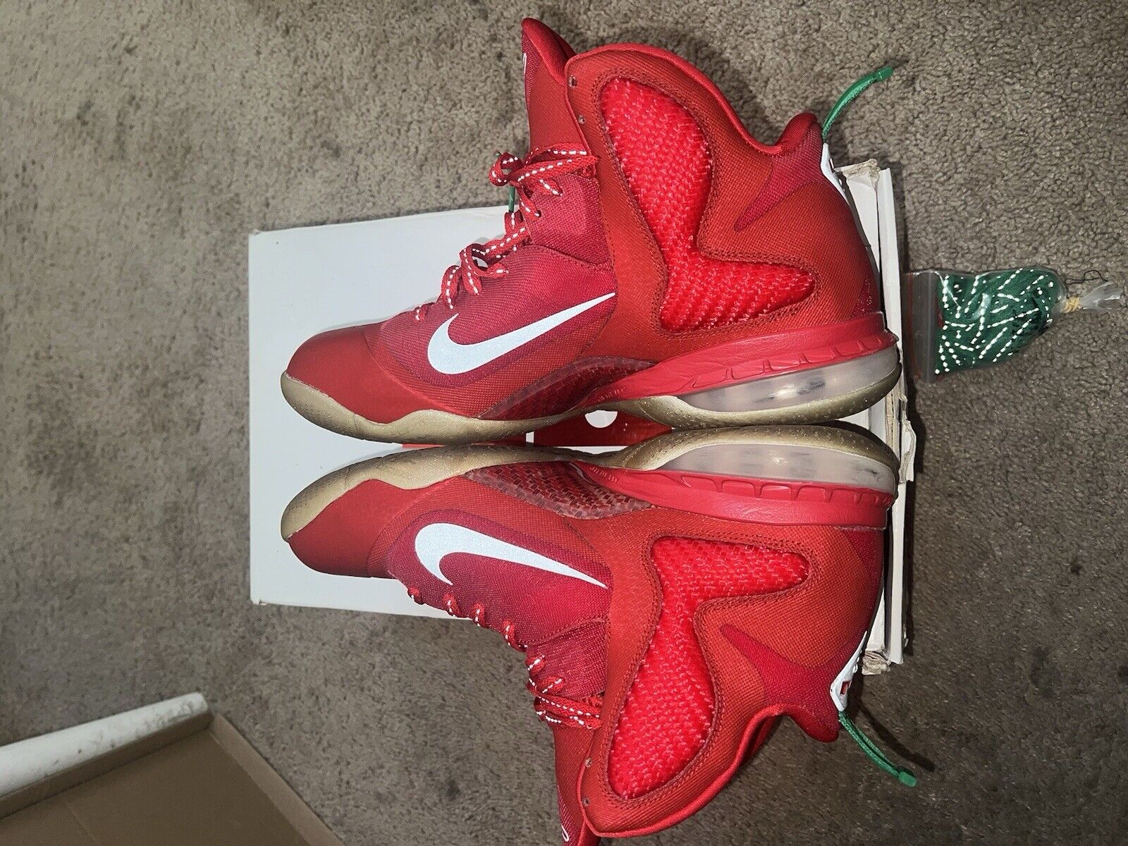 Size 11.5 - Nike LeBron 9 Christmas - image 3