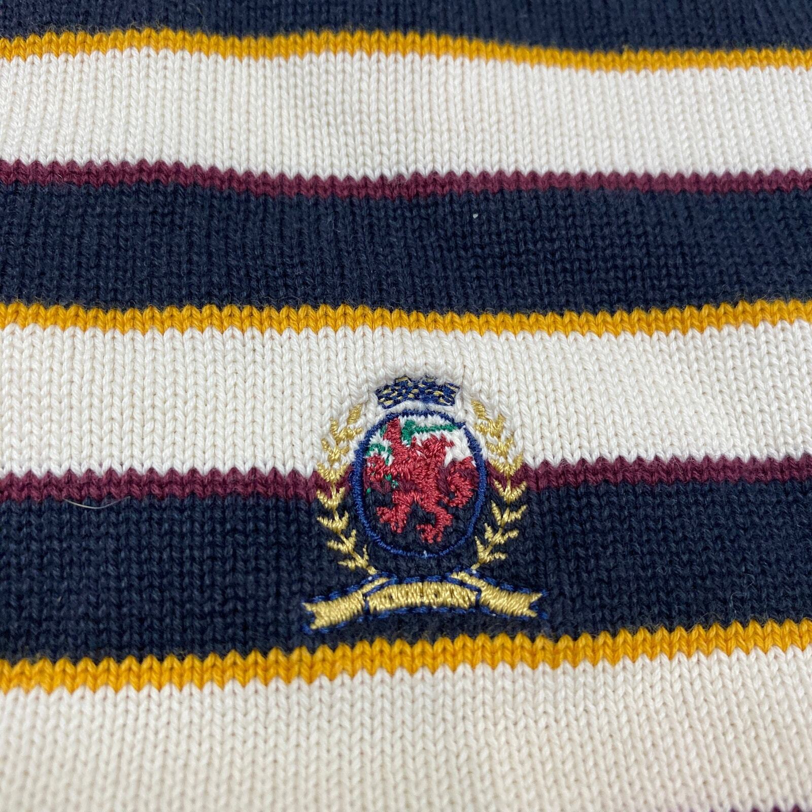 Tommy Hilfiger Striped Knit Crewneck Sweater Men'… - image 3