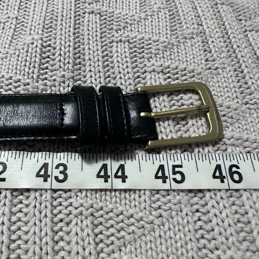 Vintage Coach black leather belt - image 5