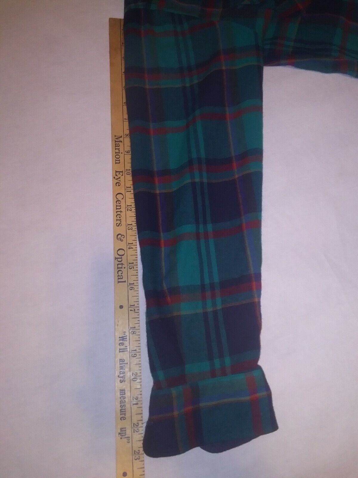 Vintage Men’s Sz Med Saugatuck Dry Goods Plaid Fl… - image 10