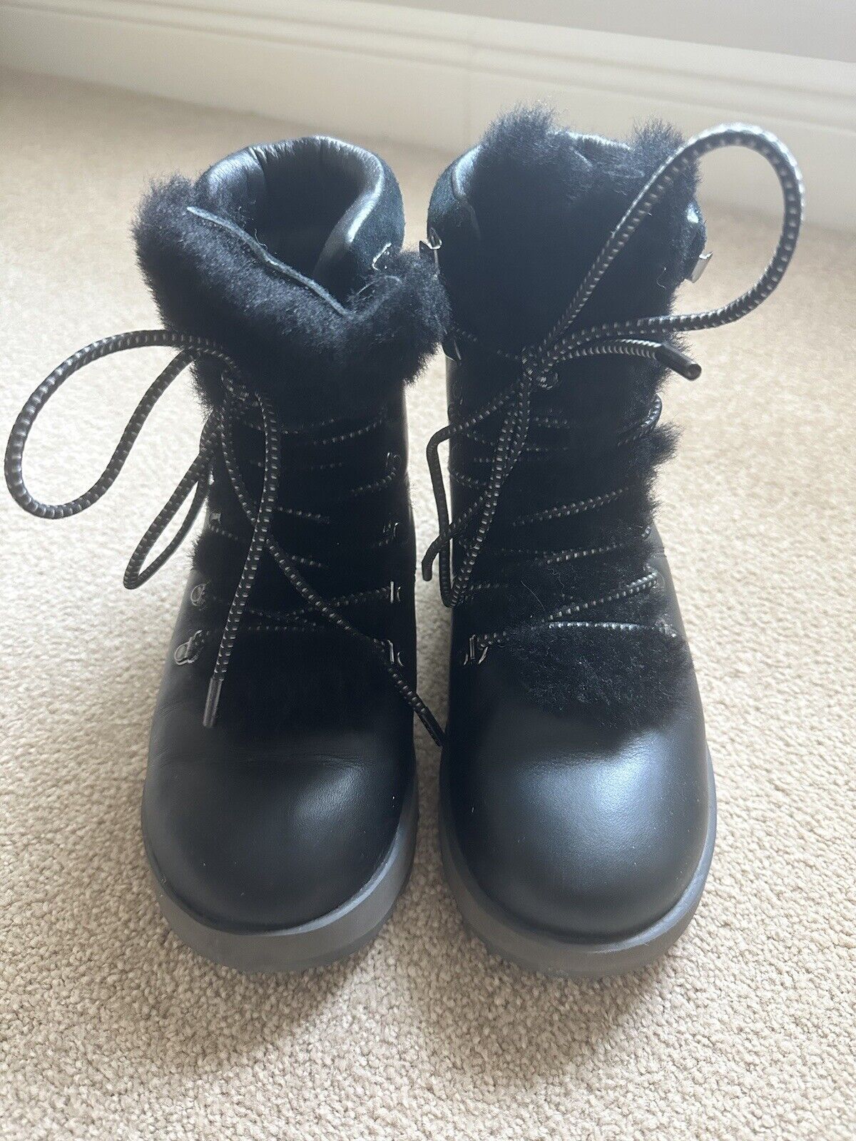 Ugg Viki Waterproof Boots Black Size 7 - image 5