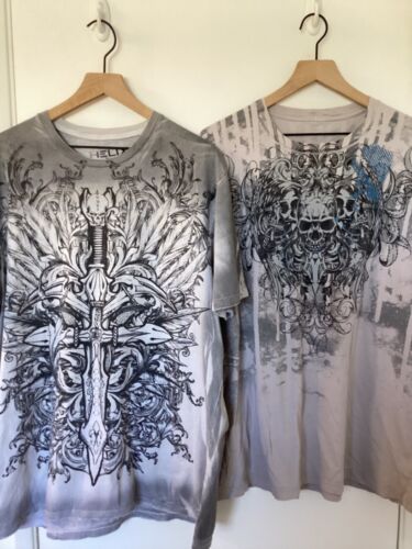 VTG Lot of (2) skullz T-shirts